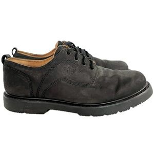 Timberland Oxford Shoes Men's Size 10.5  Nubuck Leather Waterproof Black Casual